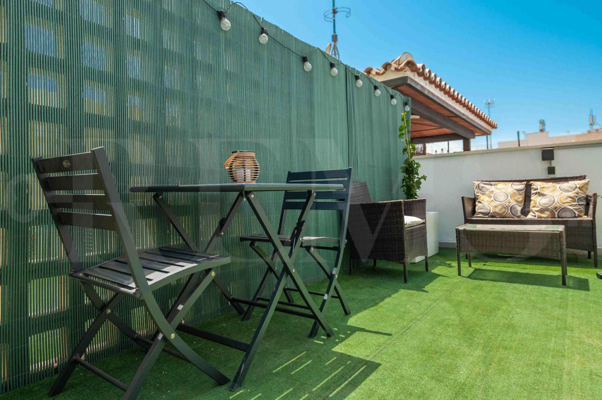 Modern Studio With Private Rooftop Terrace By Rems 말라가 외부 사진
