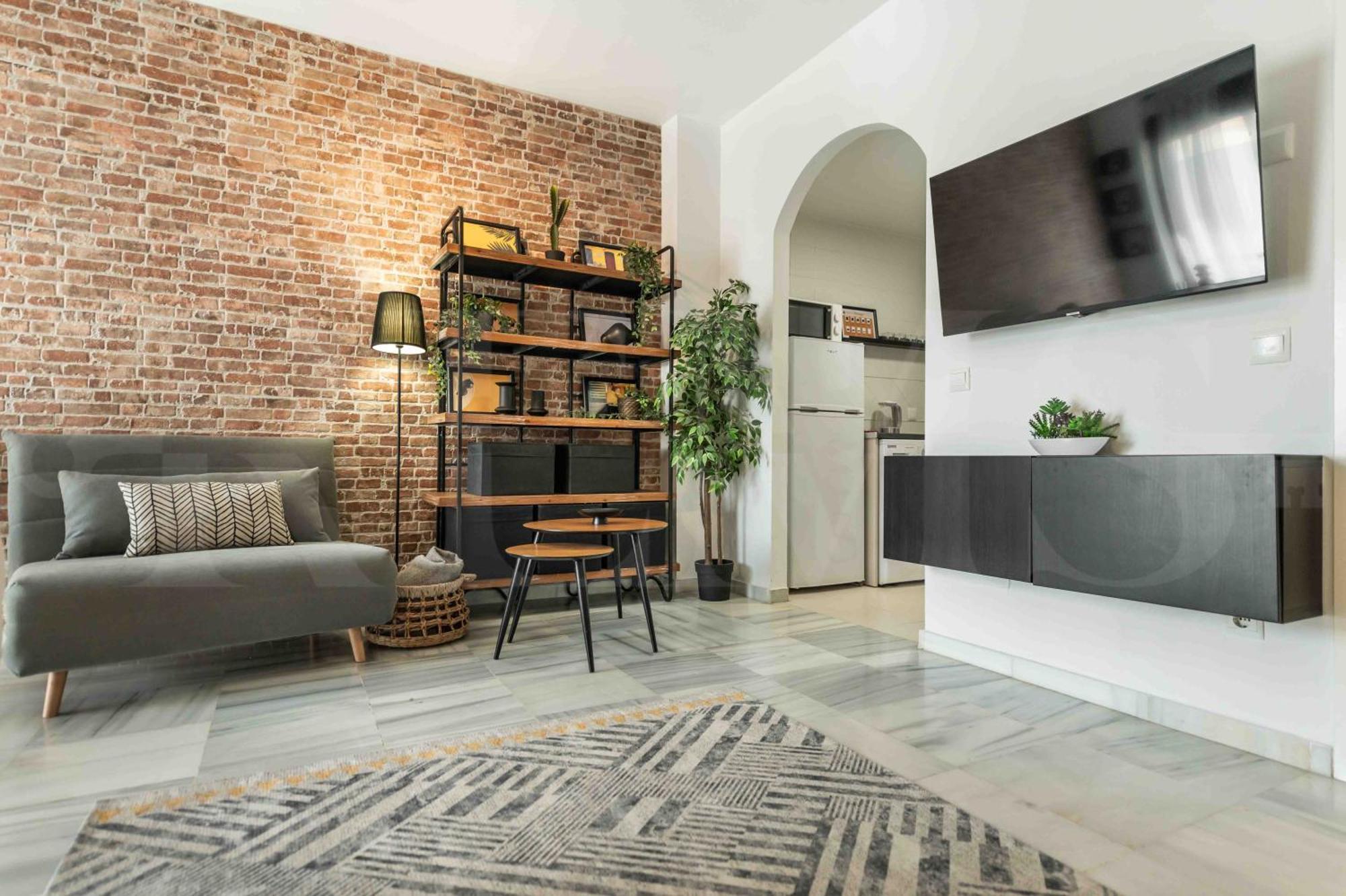 Modern Studio With Private Rooftop Terrace By Rems 말라가 외부 사진